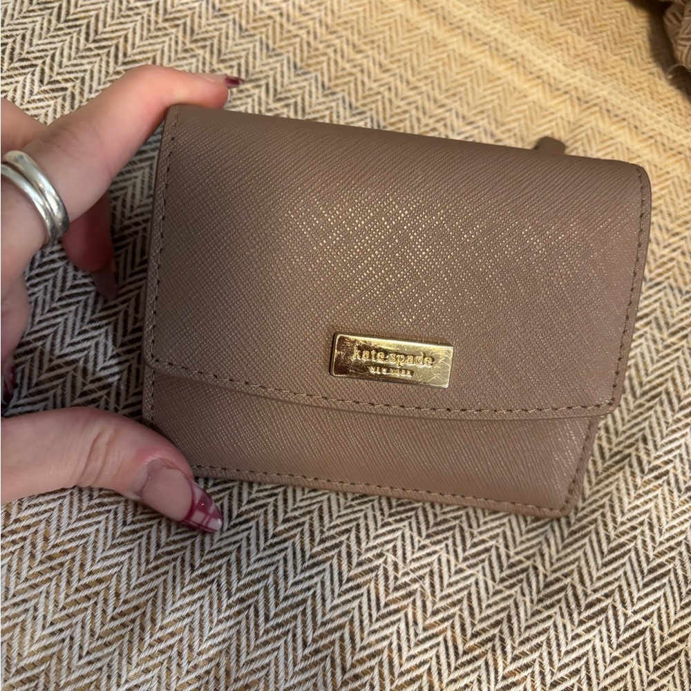 Kate Spade Laurel Way mini wallet with keychain